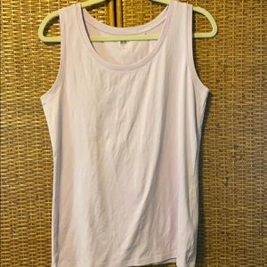 Uniqlo lavender supima cotton sleeveless top sz XL
